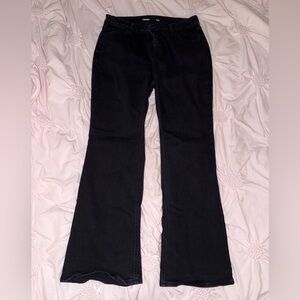Old Navy Black High-Rise Flare Jeans